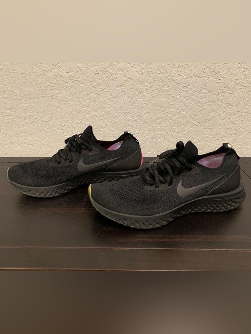Nike “Be True” Black Flyknit Men’s Running Shoes